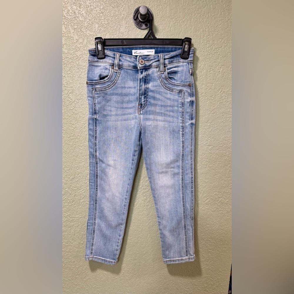 KanCan Light Blue Ankle & Cropped Jeans